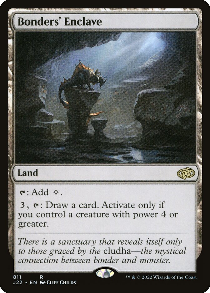 Bonders' Enclave card front