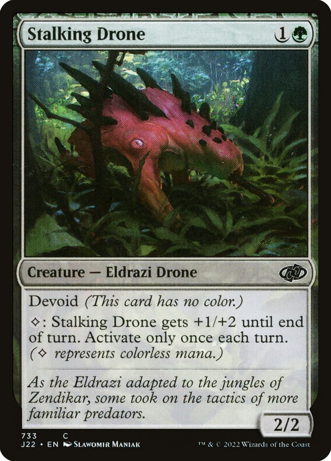 Stalking Drone card front