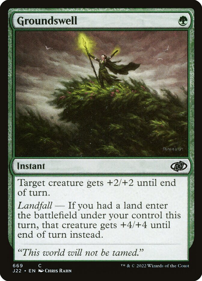 Groundswell card front