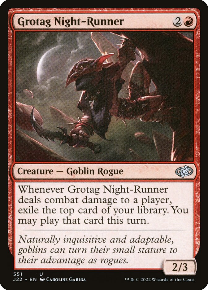 Grotag Night-Runner card front