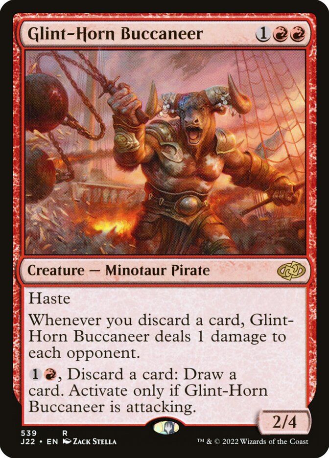 Glint-Horn Buccaneer card front