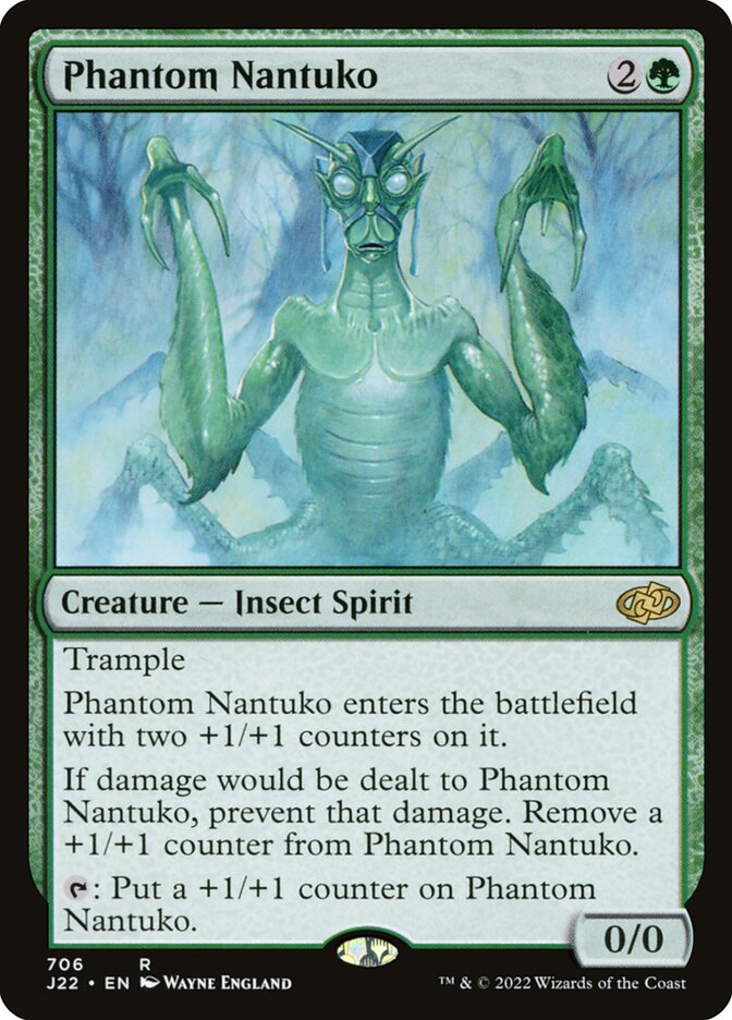 Phantom Nantuko card front