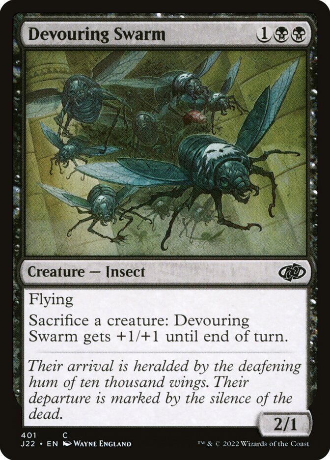 Devouring Swarm card front