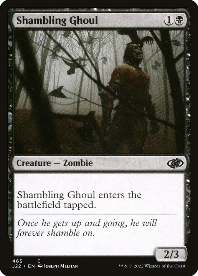 Shambling Ghoul card front