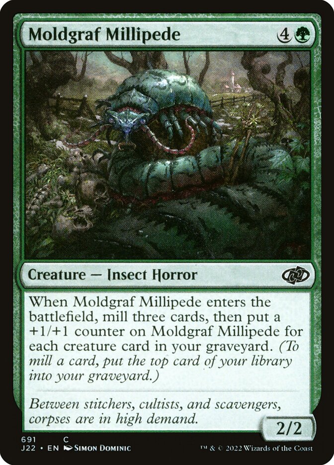 Moldgraf Millipede card front