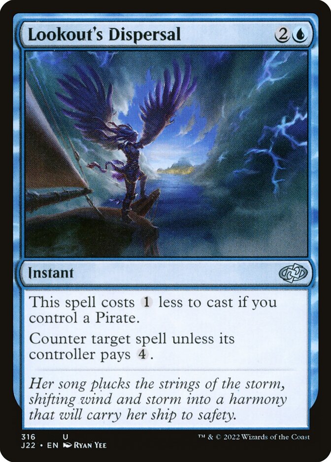 Lookout's Dispersal card front