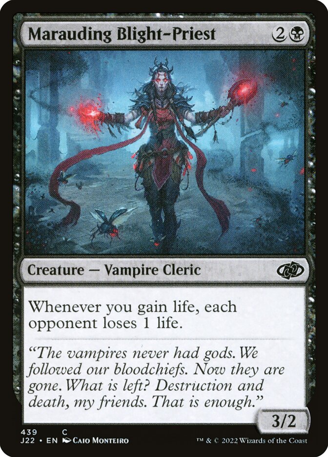 Marauding Blight-Priest card front