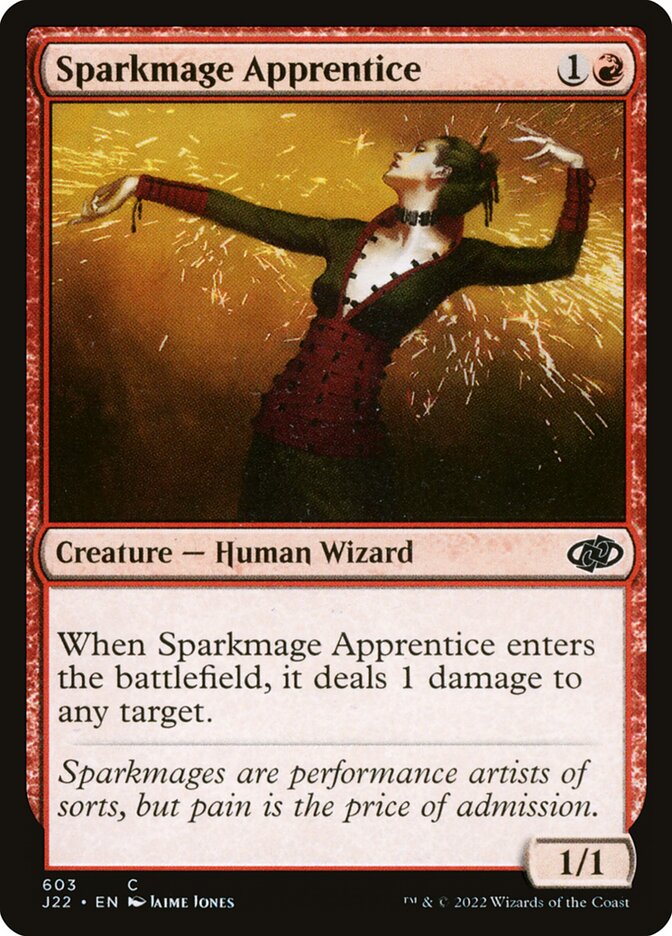 Sparkmage Apprentice card front