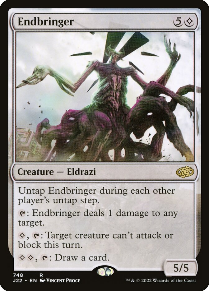 Endbringer card front