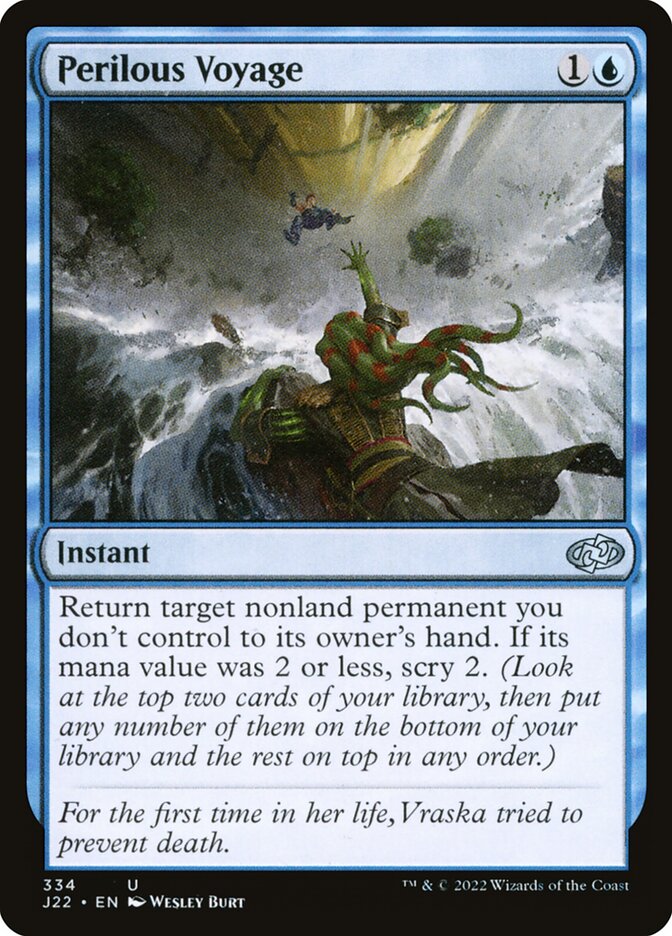 Perilous Voyage card front