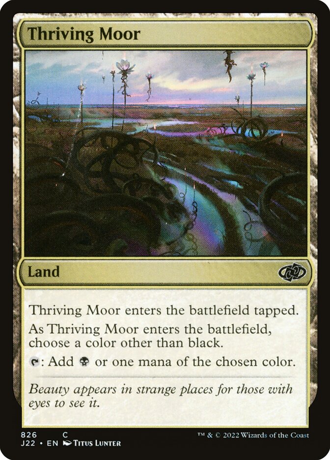 Thriving Moor card front