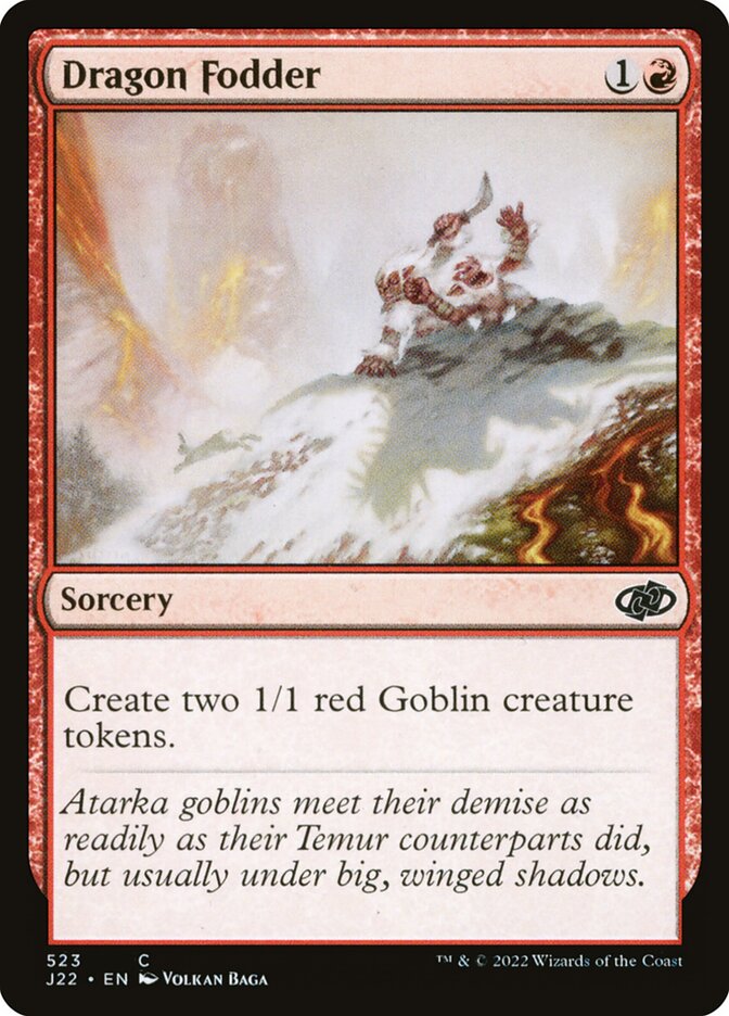 Dragon Fodder card front