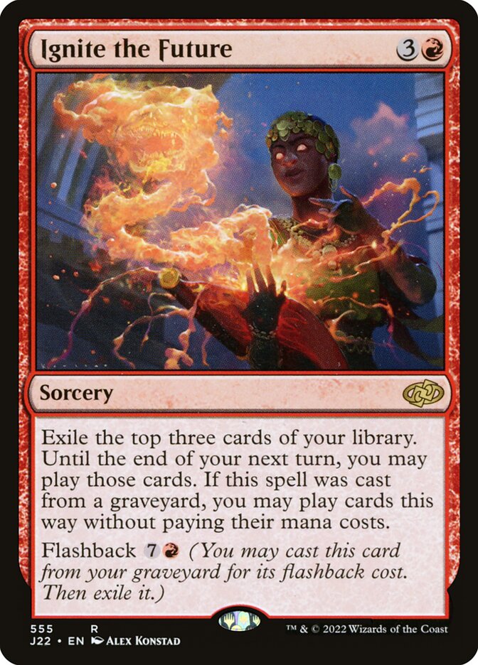 Ignite the Future card front