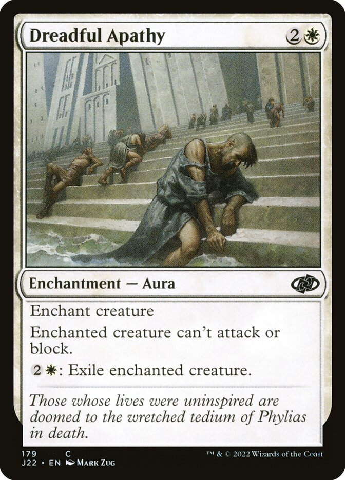 Dreadful Apathy card front