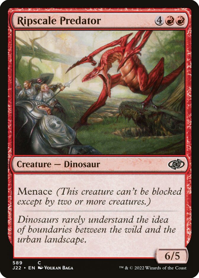 Ripscale Predator card front