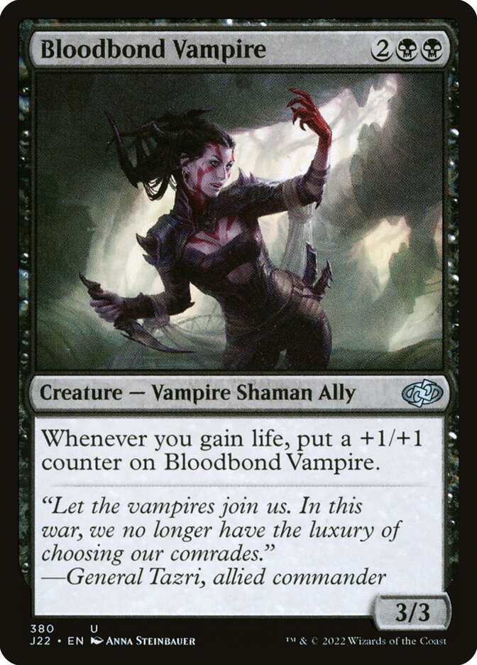 Bloodbond Vampire card front