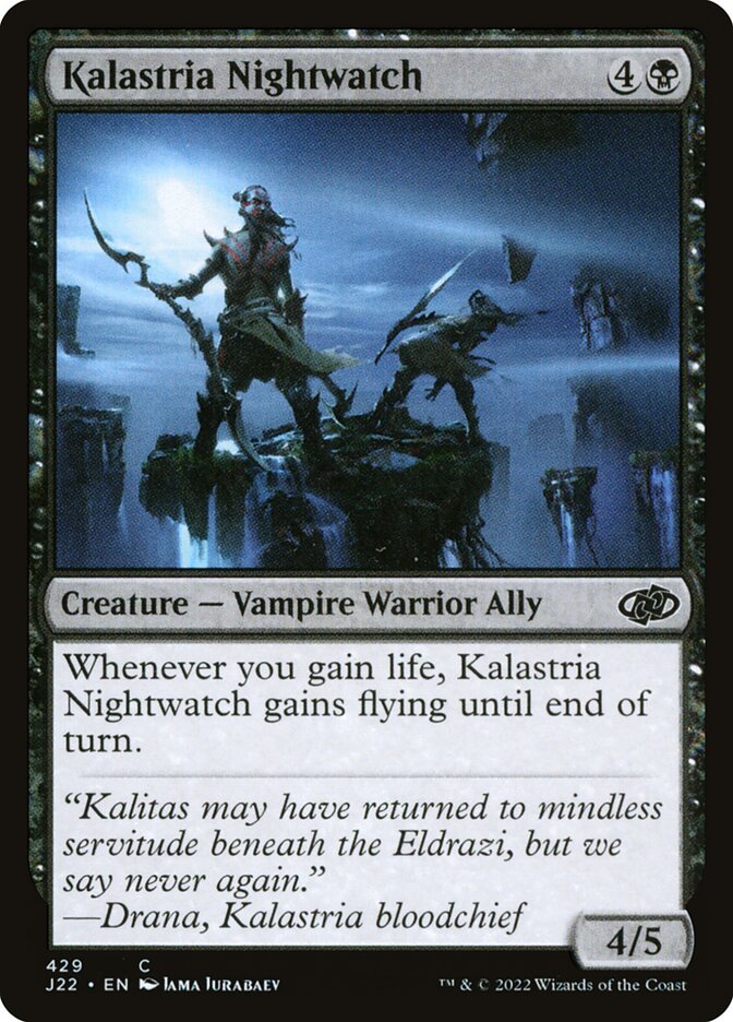 Kalastria Nightwatch card front