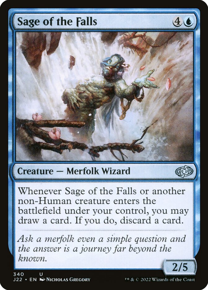 Sage of the Falls card front