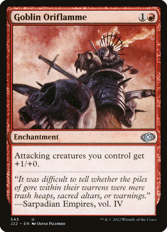 Goblin Oriflamme card front