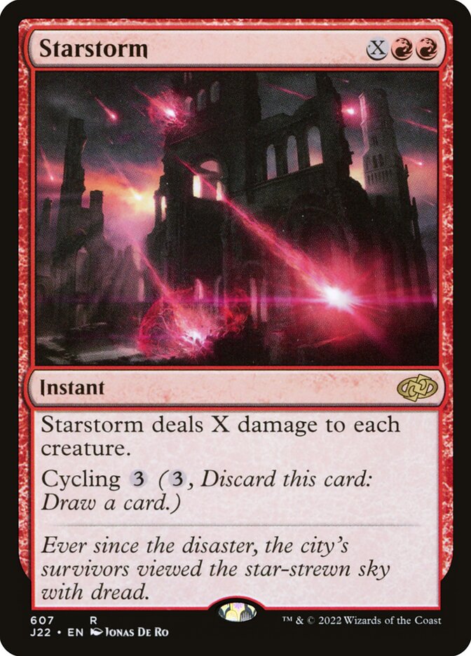 Starstorm card front