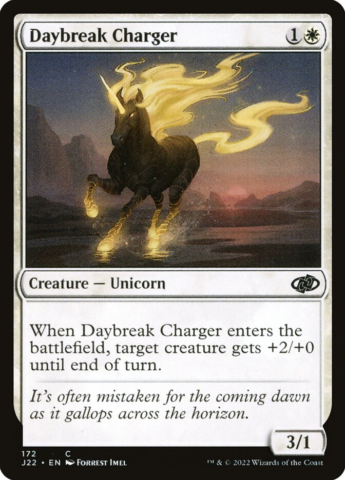 Daybreak Charger card front
