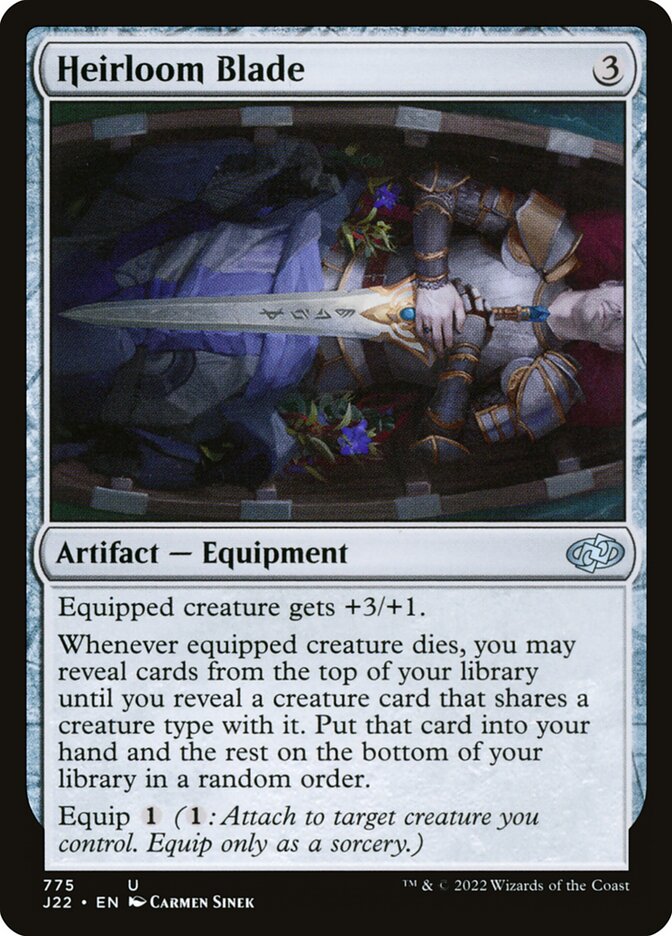 Heirloom Blade card front