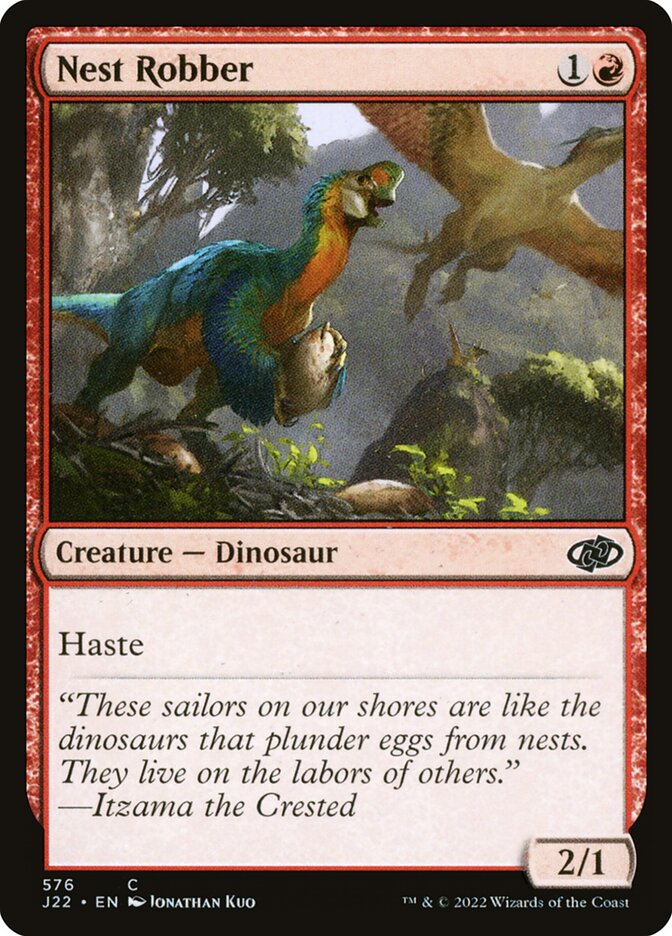 Nest Robber card front