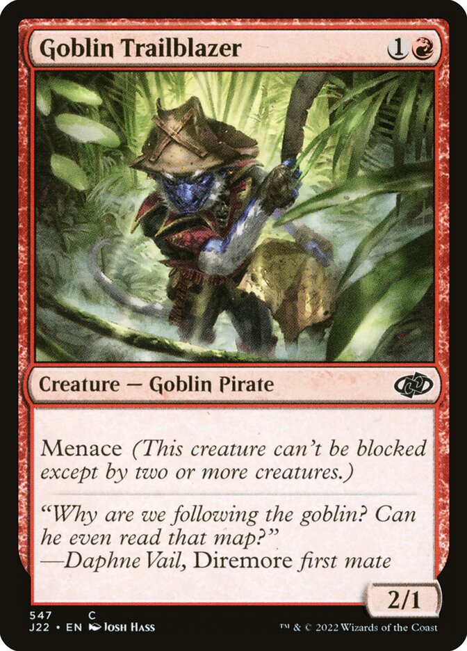 Goblin Trailblazer card front