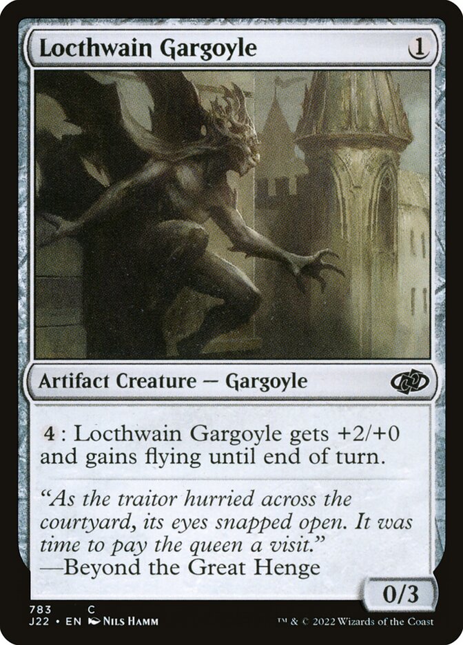 Locthwain Gargoyle card front
