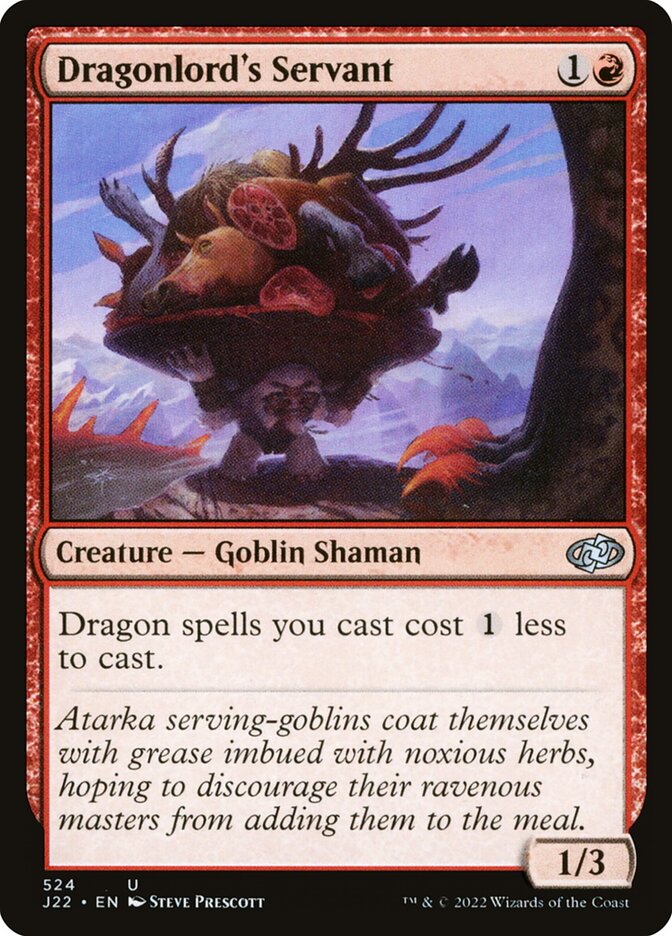 Dragonlord's Servant card front