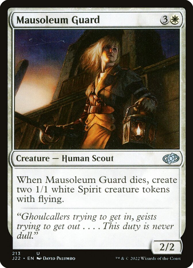 Mausoleum Guard card front