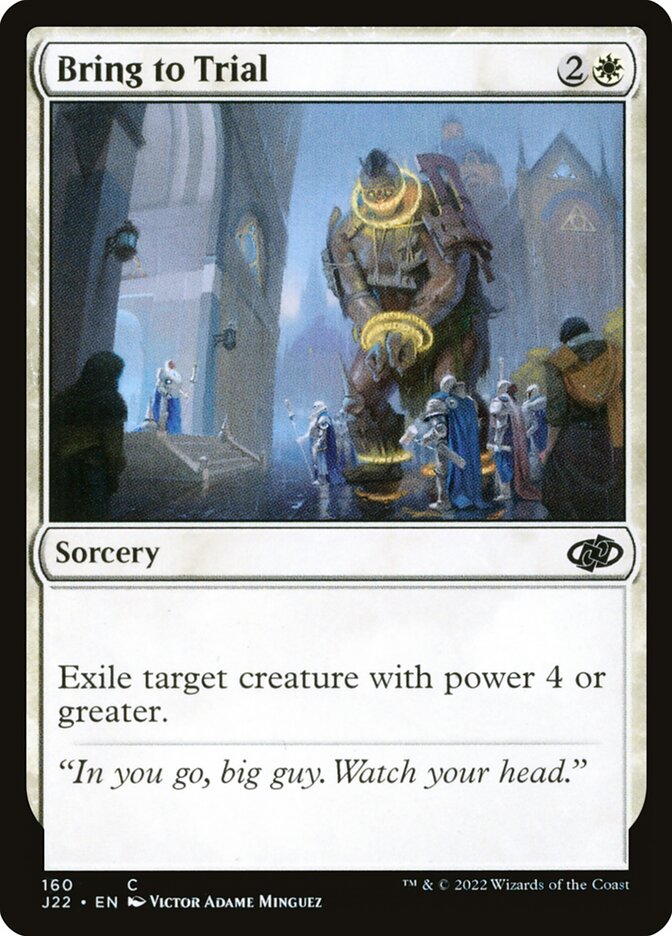 Bring to Trial card front