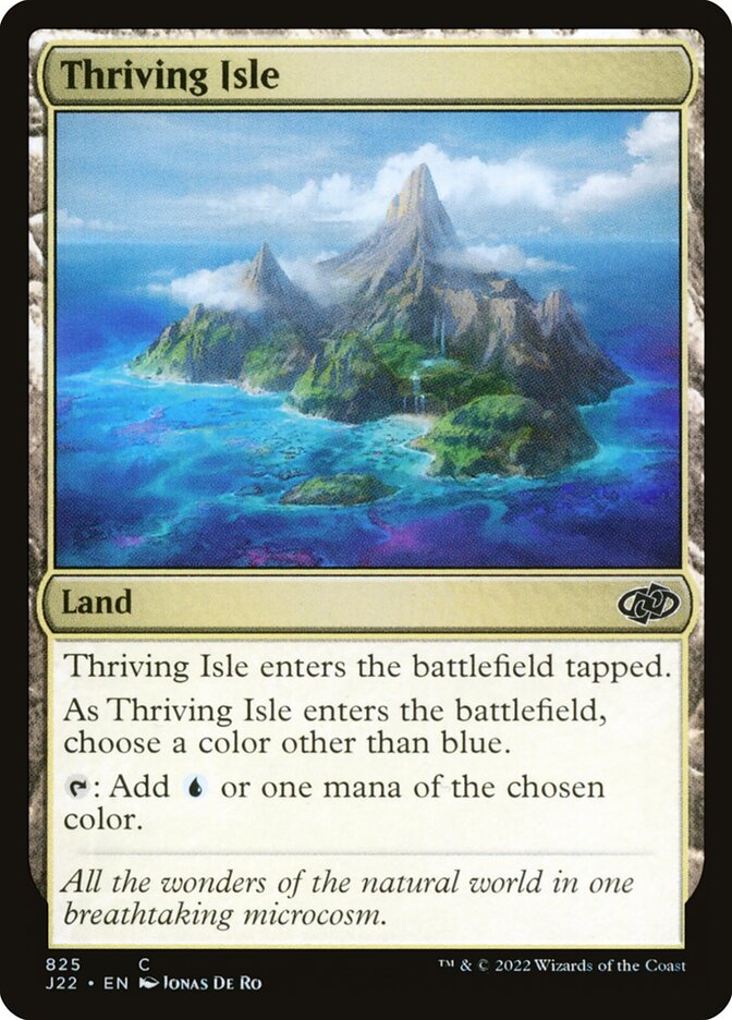 Thriving Isle card front