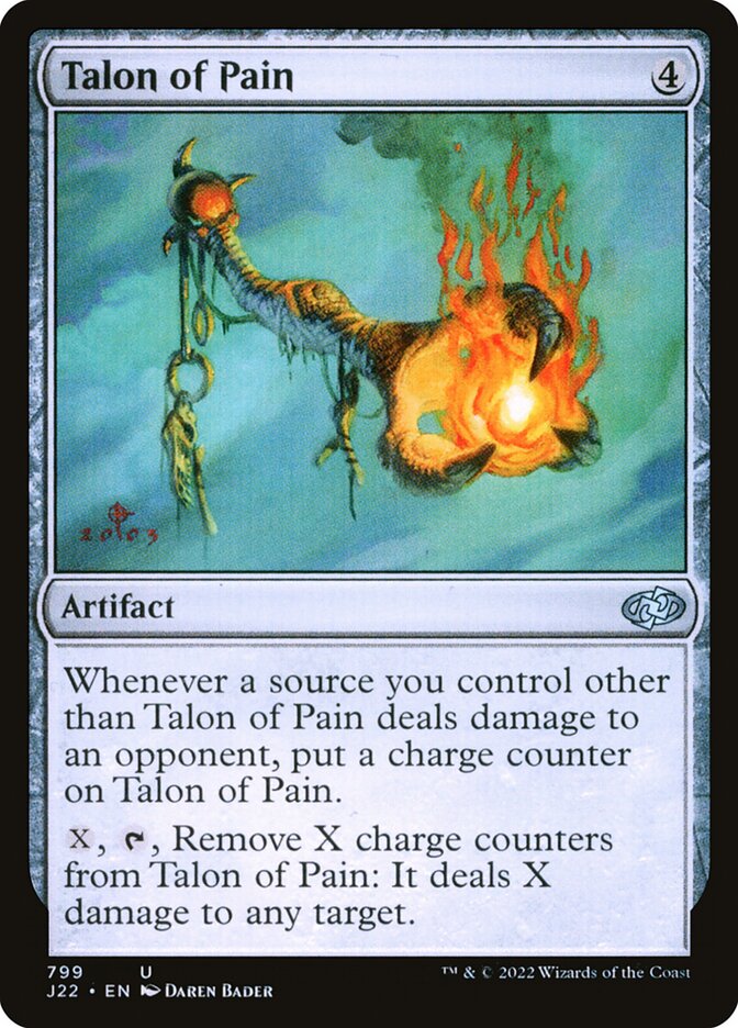 Talon of Pain card front