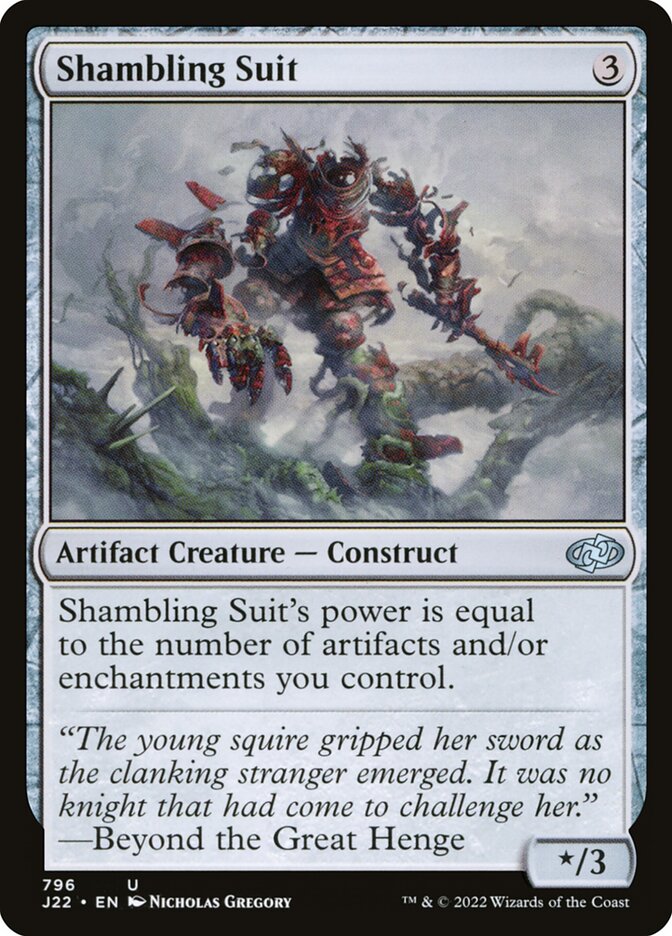 Shambling Suit card front