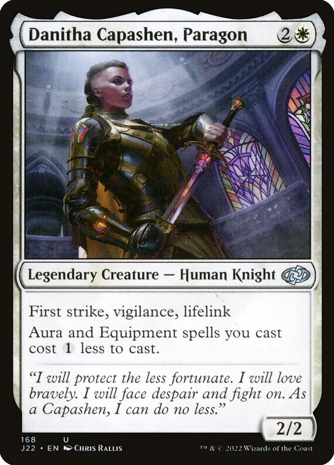 Danitha Capashen, Paragon card front