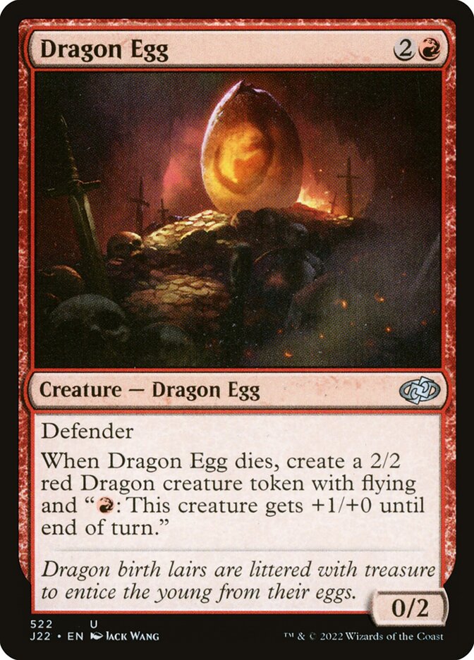 Dragon Egg card front