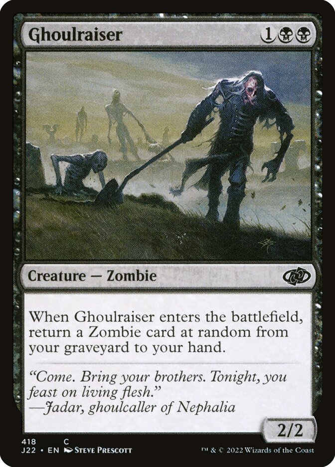 Ghoulraiser card front