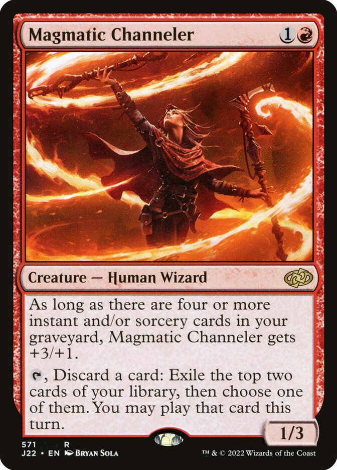 Magmatic Channeler card front