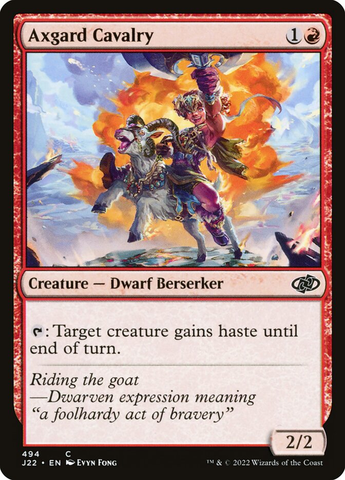 Axgard Cavalry card front