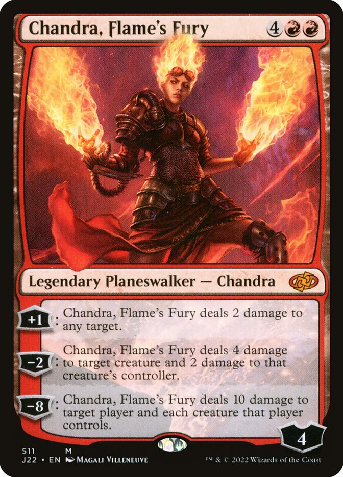 Chandra, Flame's Fury card front