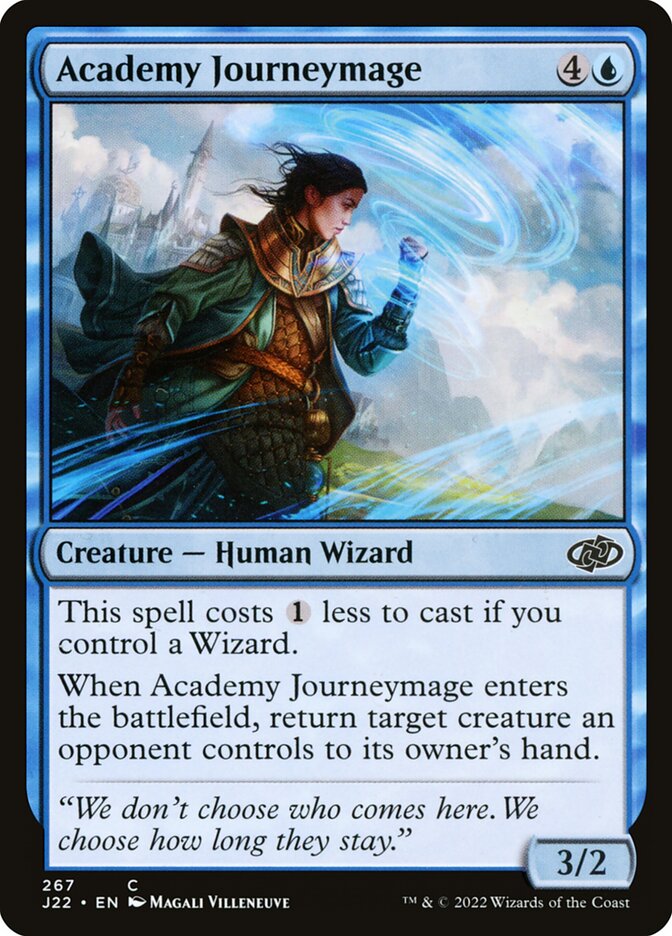 Academy Journeymage card front