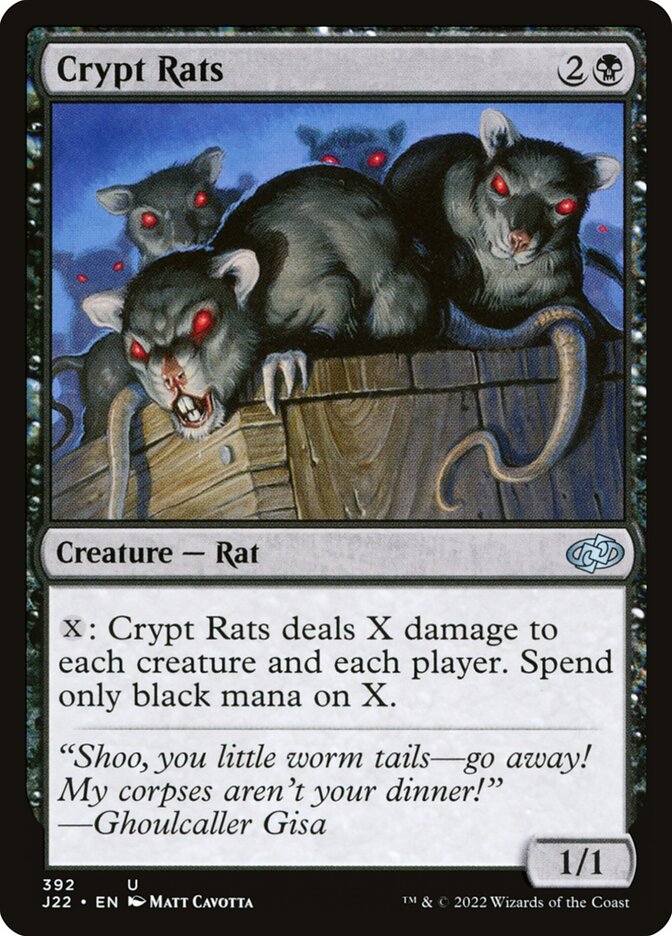 Crypt Rats card front