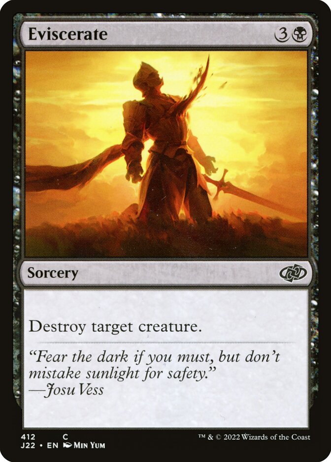Eviscerate card front