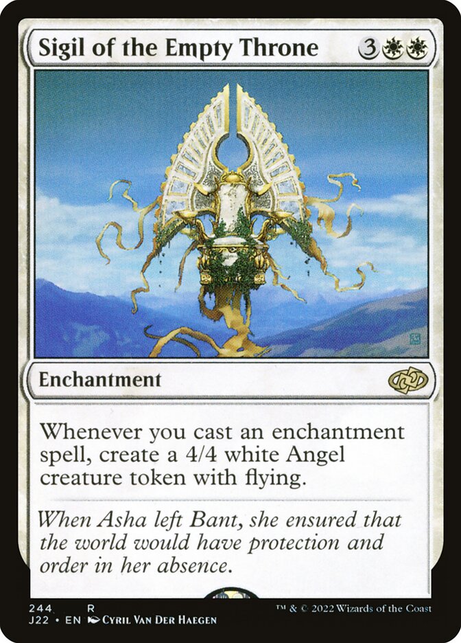 Sigil of the Empty Throne card front