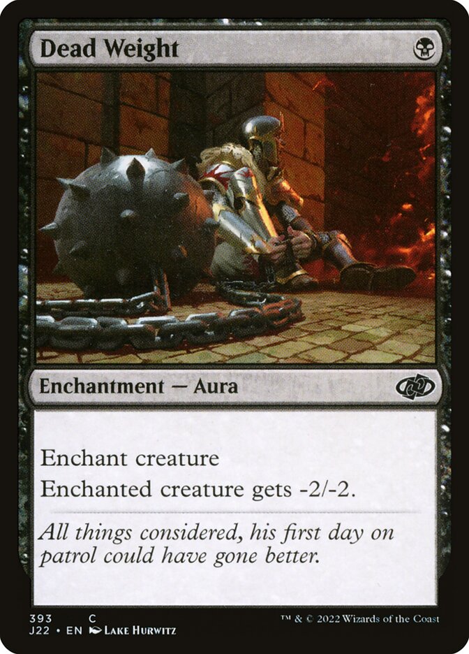 Dead Weight card front