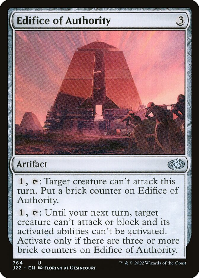 Edifice of Authority card front