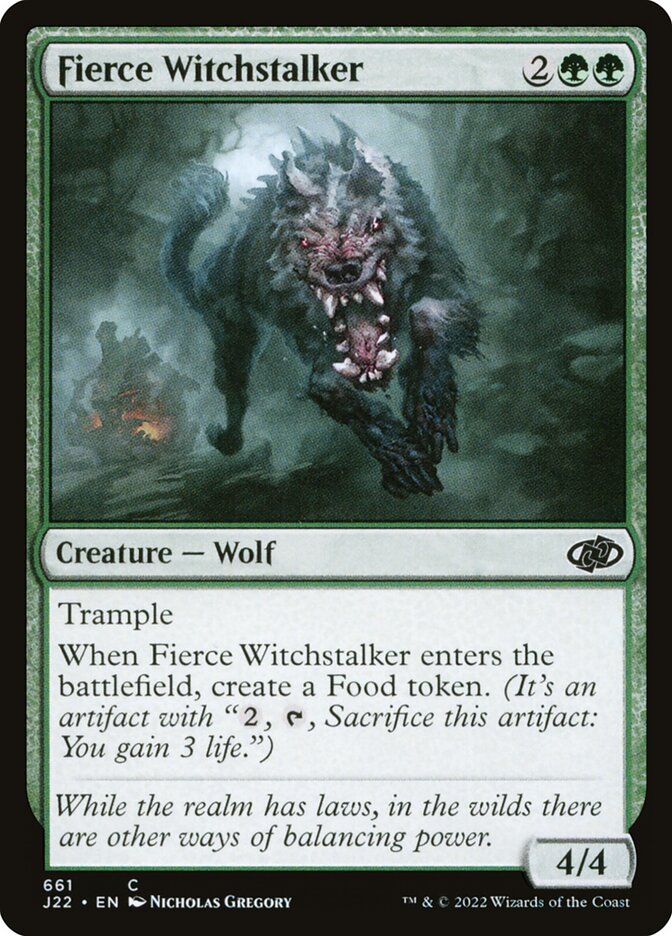 Fierce Witchstalker card front
