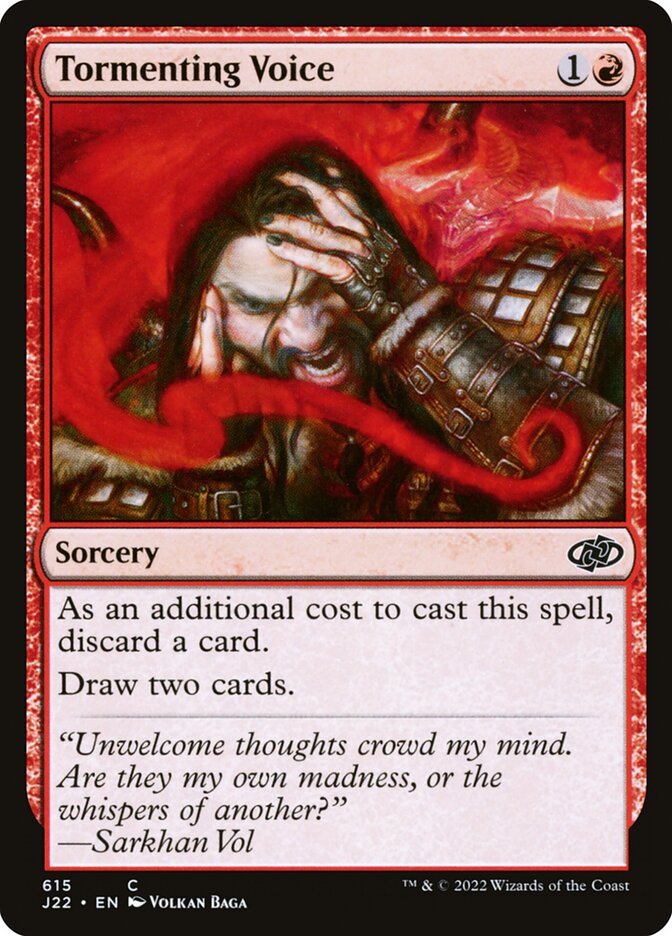Tormenting Voice card front