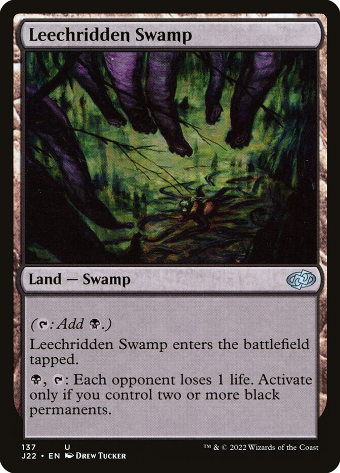 Leechridden Swamp card front